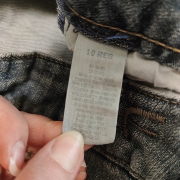 American Eagle Jean Shorts 10 Regular - Picture 4 of 4